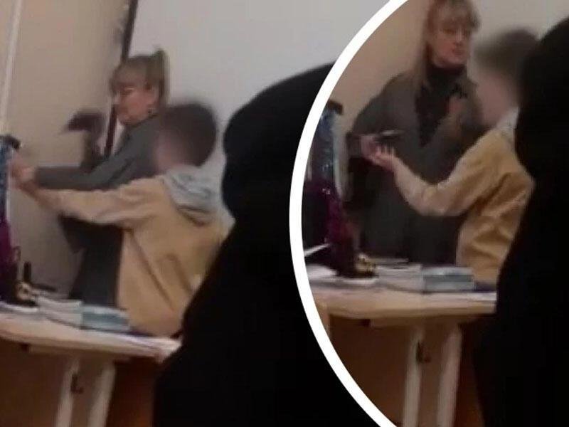 Школьник снял на камеру секс с учительницей