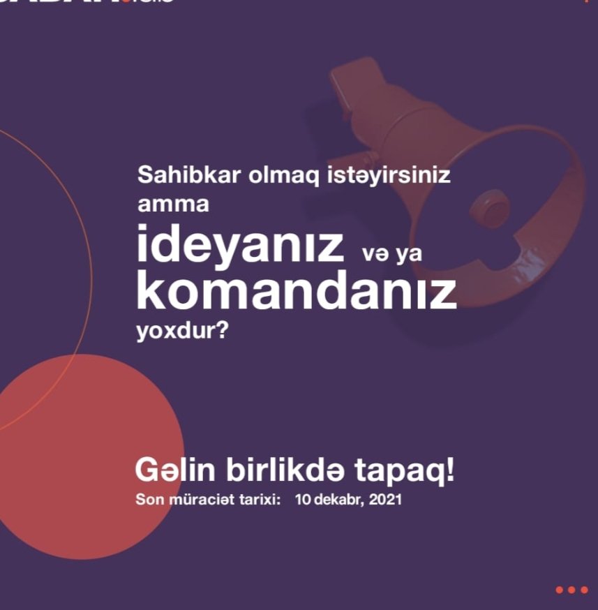 Sabah.lab”dan startapçılara və sahibkarlığa dəstək