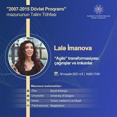 2007-2015 Dövlət Proqramı” məzunlarının iştirakı ilə təlimlər davam edir.