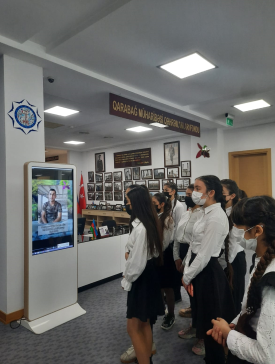 A.S.Makarenko adına Gimnaziyanın şagirdləri MEK-ə ekskursiya ediblər-FOTO