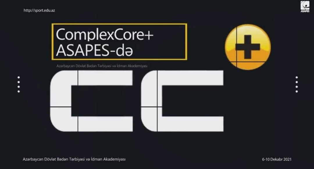 ComplexCore+” şirkəti ASAPES-də reabilitasiya üzrə növbəti təlimləri keçirir
