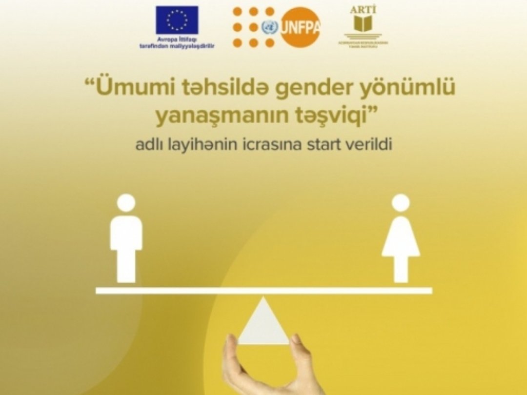 “Ümumi təhsildə gender yönümlü yanaşmanın təşviqi” layihəsinin icrasına başlanılıb