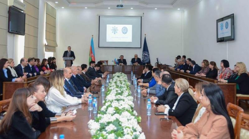 UNEC-də Yeni Azərbaycan Partiyasının yaradılmasının 30 illiyi qeyd olunub