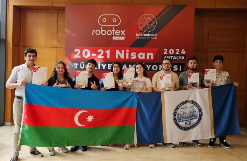 BDU-nun 7 komandası “Robotex Türkiyə”də möhtəşəm uğur qazandı